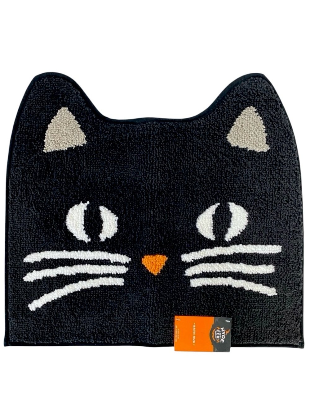 Black Cat Bath Rug